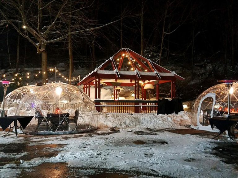 Defying the Elements with Heated Igloo Dining DiscoverNEPA