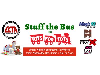 The Bus For Toys Tots Pittston